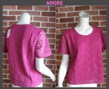 【ADORE】【日本製】総レースカットソー M / L / LL