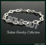 １点のみ!!【イタリア製】人気のホースシューモチーフ☆シルバー925ブレスレット【ラッピング無料】