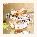 【宝石箱革命☆】【PICALS ピカルス】光る宝石箱☆リボンベル　ジュエリーボックス ☆暗闇で柔らかく輝きます☆