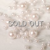 【パーティ・フォーマルシーンに！】【Falchi New York】(ファルチニューヨーク)20連ステーションパールネックレス