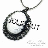 【Roberta Viviani】ロベルタヴィヴィアーニ　アンティーク仕上げカメオ風ネックレス☆NO.012