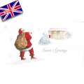 イギリス直輸入クリスマスカード(message: ...and a happy New Year)