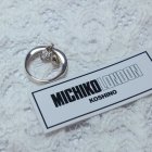 他の写真3: 【MICHIKO LONDON】【SILVER925】 ダブルハートデザイン♪シルバー925ピンキーリング ＣＪ