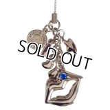 【携帯ストラップ】【 pierre cardin ピエールカルダン 】 チャームストラップ（リップ /ミニチャーム）  2色 専用ポーチ付