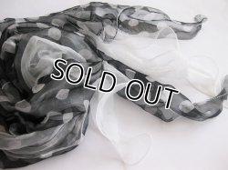 画像4: 【薄手ストール】シルクシフォン100％二重仕立てロングストール （紫外線対策 UV対策 日除け 冷房対策）