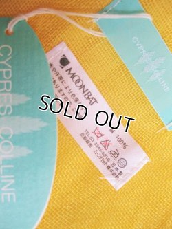 画像6: 【薄手ストール】【日本製】天然素材 麻100%ストール リネン ガーゼ素材 マスタード(紫外線対策 UV対策 日除け 冷房対策)