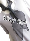 《送料無料》【オールシーズン】エレガントなワンポイント♪ 2WAY ヘッド＆ネックスカーフ 黒（Head & Neck Scarf Black）