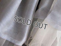 画像3: 【薄手ストール】シックで落ち着いた色柄のシルク100%シフォンロングスカーフ(紫外線対策 UV対策 日除け 冷房対策)