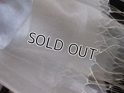 画像6: 【薄手ストール】シックで落ち着いた色柄のシルク100%シフォンロングスカーフ(紫外線対策 UV対策 日除け 冷房対策)