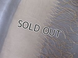 画像5: 【薄手ストール】シックで落ち着いた色柄のシルク100%シフォンロングスカーフ(紫外線対策 UV対策 日除け 冷房対策)