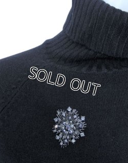 画像5: 【ギフトラッピング付】日本製 アンティークシルバー ラインストーン メタルブローチ 雪の結晶 ケース（クリスマス お祝 ギフト プレゼント）