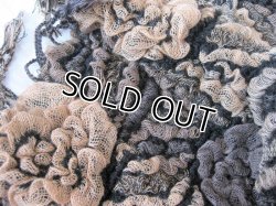 画像8: 【秋冬ストール】ライクラ×ストレッチ素材！ニュアンスカラー花柄フクレ織りストール 2色