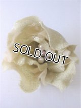 【タウン/フォーマル】シンプルベージュフラワーコサージュ （タウン フォーマル パーティ お呼ばれ 結婚式 ウェディング ）