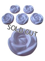 優しいピンク色♪バラのかたちのお箸置き 5個組