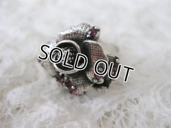 画像6: 【2色展開】【フリーサイズ】 ラインストーン ローズリング （ピンク/クリア）