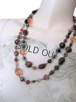 画像9: 【送料込】【Made in Italy】<Maria Rossi マリア・ロッシィ>イタリア製ハンドメイド ガラスビーズとパールのロングネックレス