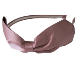 画像3: 【送料無料】ドレッシーな大きめリボンの細カチューシャ (ヘアアクセサリー)