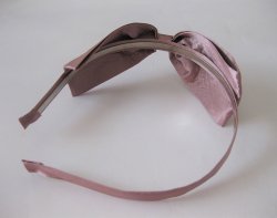 画像6: 【送料無料】ドレッシーな大きめリボンの細カチューシャ (ヘアアクセサリー)