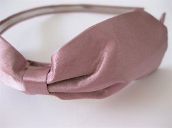 画像5: 【送料無料】ドレッシーな大きめリボンの細カチューシャ (ヘアアクセサリー)