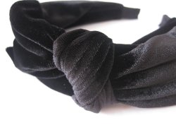 画像6: 【送料無料】全面ベロア素材♪大きめリボンデザインの上質カチューシャ (ヘアアクセサリー)