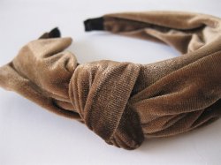 画像7: 【送料無料】全面ベロア素材♪大きめリボンデザインの上質カチューシャ (ヘアアクセサリー)