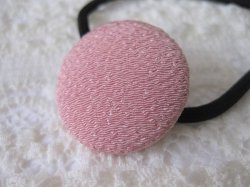 画像6: 【送料無料】和風アクセサリー ちりめん素材ヘアゴム 2色(ヘアアクセサリー  ヘアポニー 髪飾り)