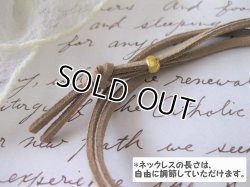 画像6: 【送料無料】【レザーネックレス】◆flower storm◆ 直径5.3cm べっ甲調大きめリングモチーフのレザーネックレス （革紐ロングネックレス メンズ/レディース）