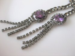 画像5: 【送料無料】ラインストーンを豪華にあしらったネックレス ケース入り(パーティ お呼ばれ)