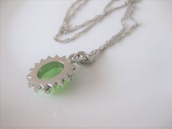 画像9: 【送料無料】キャッツアイ ラインストーン使いネックレス 2色(アクセサリー パワーストーン)