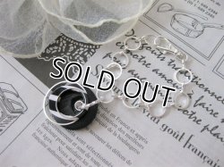 画像5: 【送料無料】【バッグチャーム】◆flower storm◆モノトーンストライプ＆シルバーリングチャームが大人クール♪（レディースアクセサリー）