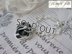 画像3: 【送料無料】【バッグチャーム】◆flower storm◆モノトーンストライプ＆シルバーリングチャームが大人クール♪（レディースアクセサリー）