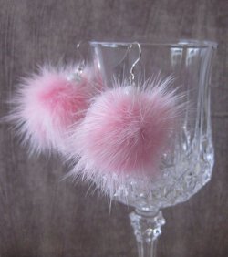 画像7: 【送料無料】【ピアス】◆flower storm◆ミンクファー&パール SV925ピアス 秋冬デザイン 3色(アクセサリー レディース)