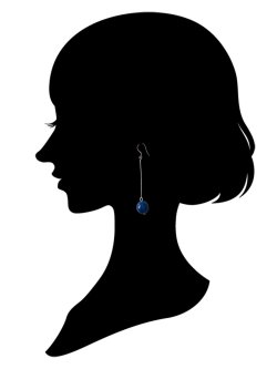 画像3: 【送料無料】【ピアス】◆flower storm◆大粒12mmブルーストライプアゲート SV925ピアス （パワーストーン メノウ 瑪瑙 ロングピアス ）