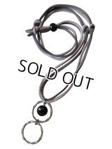 【送料無料】【グラスホルダー】◆flower storm◆一粒天然石 ペンダント式サングラス、メガネホルダー 6種（眼鏡掛け レザーネックレス メンズ レディース）