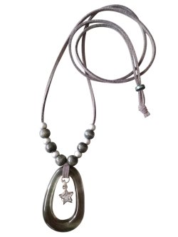 画像20: 【送料無料】【レザーネックレス】◆flower storm◆上質チャーム使いの大人シックな革紐ロングネックレス 2型（天然貝 ラインストーン 星 メンズ/レディース）