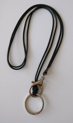 画像6: 【送料無料】◆flower storm◆大きめメタルパーツと二重紐で仕上げたペンダントリングネックレス 長さ65cm（眼鏡掛け グラスホルダー 眼鏡ホルダー メガネホルダー メンズ レディース 日本製）