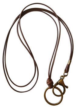 画像11: 【送料無料】◆flower storm◆大きめメタルパーツと二重紐で仕上げたペンダントリングネックレス 長さ65cm（眼鏡掛け グラスホルダー 眼鏡ホルダー メガネホルダー メンズ レディース 日本製）