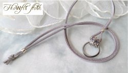 画像5: 【送料無料】【グラスホルダー】◆flower storm◆数量限定 ステンレスリング＆サファイアブルーアイのフクロウネックレス ペンダント式サングラス、メガネホルダー （眼鏡掛け レザーネックレス ラインストーン メンズ レディース 日本製） 