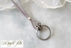 画像5: 【送料無料】【グラスホルダー】◆flower storm◆ステンレスリング＆アンティークフラワーネックレス ペンダント式サングラス、メガネホルダー （眼鏡掛け レザーネックレス ラインストーン メンズ レディース 日本製）