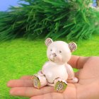 他の写真2: 【小さな可愛い宝石箱】見ているだけで癒される のんびりクマさんジュエリーボックス