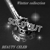 幸運ダブルリングメンズネックレス【メンズ゛ネックレスシリーズ】