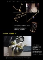 他の写真3: 【JEWELRY CHOCOLAT】18金仕上げハートチャームネックレス★最高級スワロフスキー使用【ラッピング無料】