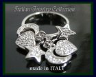 他の写真1: 【イタリア製】【SILVER925】デザインアクセサリー◆CZリング＊Star & Moon & Heart motif＊silver925キュービックジルコニア