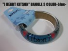 他の写真1: 【Kitson】キットソン　クリアバングル "I heart Kitson" ブルー