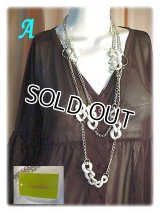 【Jumble!】ネックレス ＜チェーン*クリアパーツタイプ＞