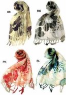 画像: ふんわり揺れる華やかストール♪毎日入荷しています。
