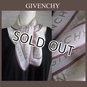 画像: ※訳あり【Givenchyジバンシー】素敵なシルクスカーフ