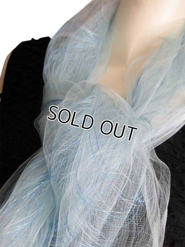 画像5: 【薄手ストール】シルク100％ 二枚重ねグラデーションストール 2色（紫外線対策 UV対策 日除け 冷房対策）