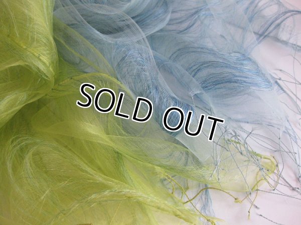 画像4: 【薄手ストール】シルク100％ 二枚重ねグラデーションストール 2色（紫外線対策 UV対策 日除け 冷房対策）