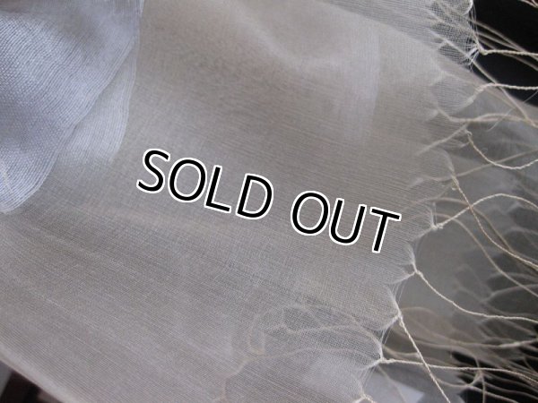 画像6: 【薄手ストール】シックで落ち着いた色柄のシルク100％シフォンロングスカーフ（紫外線対策 UV対策 日除け 冷房対策）